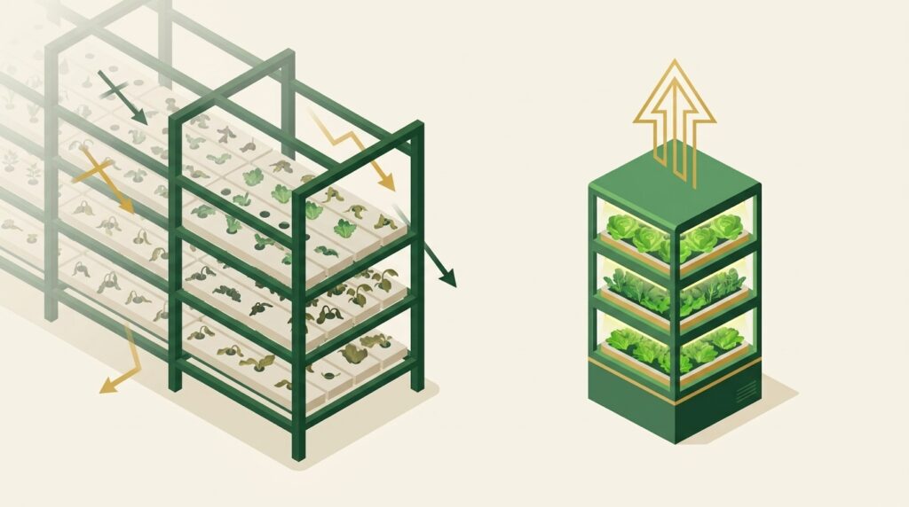 大手の植物工場が次々撤退する中、なぜ小さく始める方が続くのか